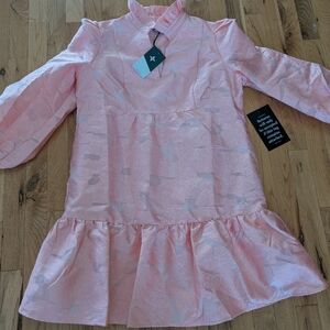 NWT Tuckernuck Blush Pink Textured Dress